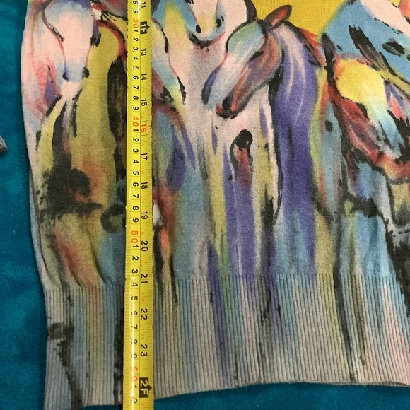 Who*s who horses thin knit sweater - Picture 5 of 12